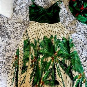 Wrap skirt and body suit